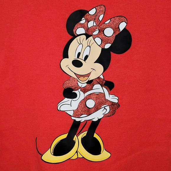 💰NWOT! DISNEY ▪︎ MINNIE MOUSE PAJAMA SET ▪︎ SIZE 5T - Picture 3 of 9